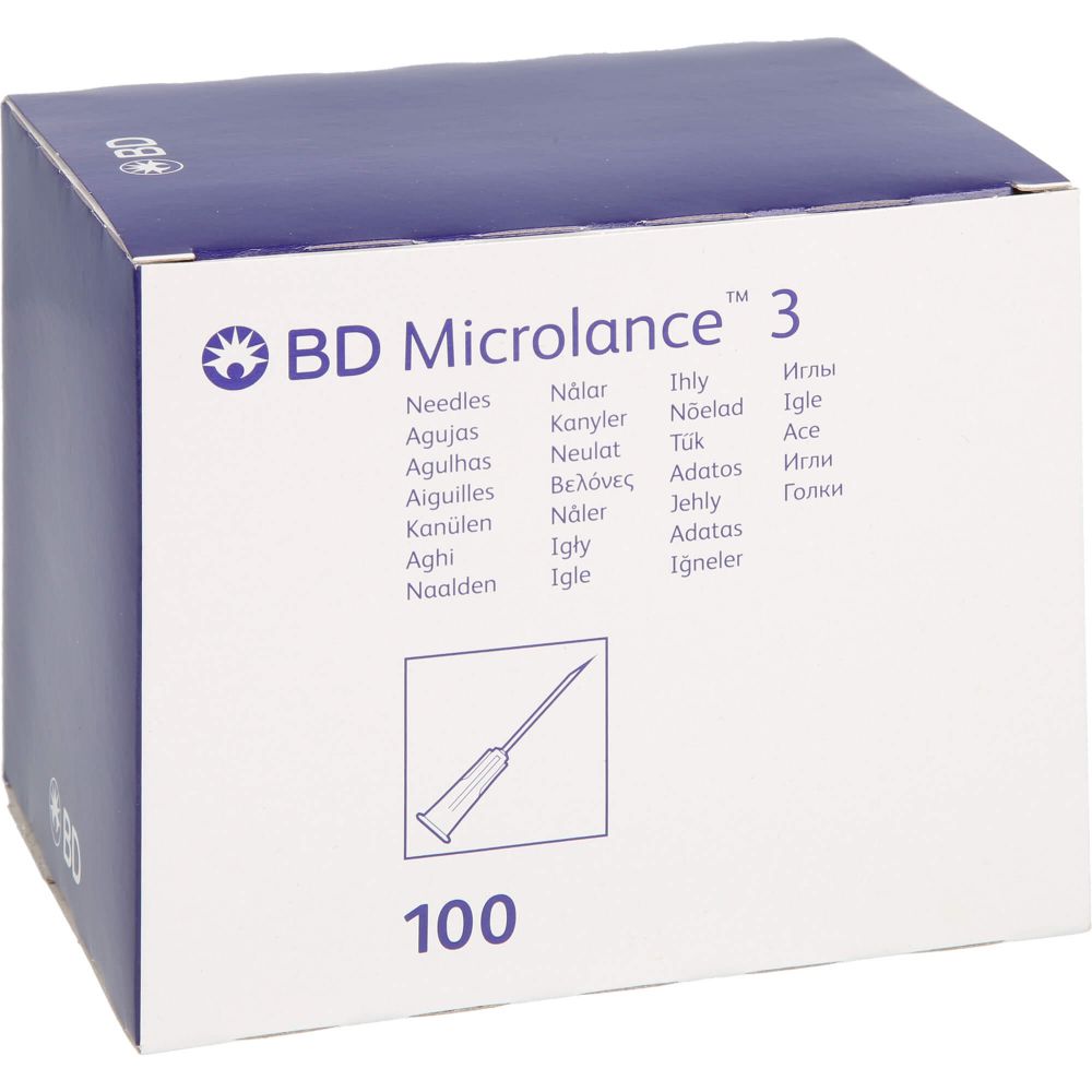 Bd Microlance Kanüle 25 G 5/8 0,5x16 mm 100 St