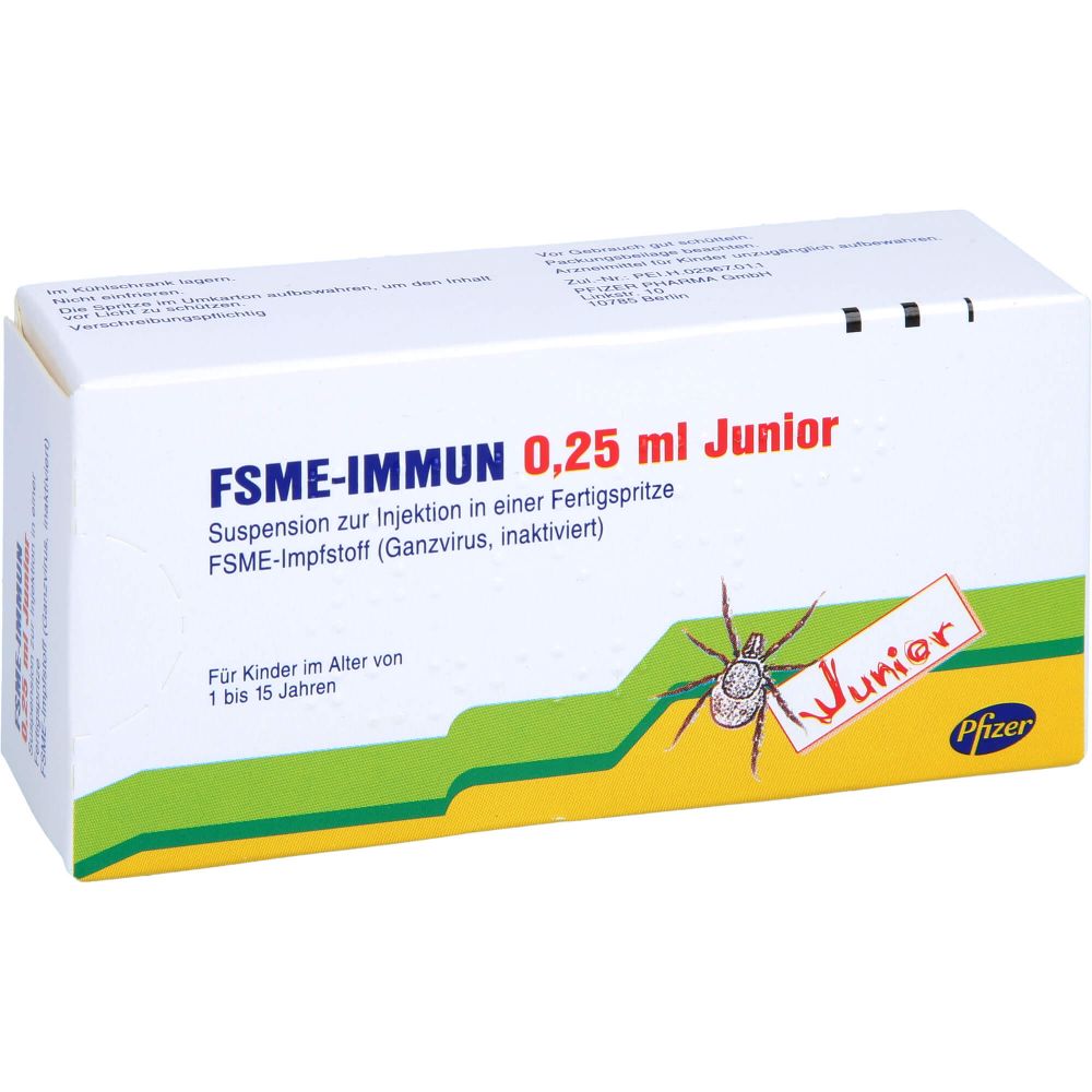 FSME IMMUN 0,25 ml Junior fiola injectabila