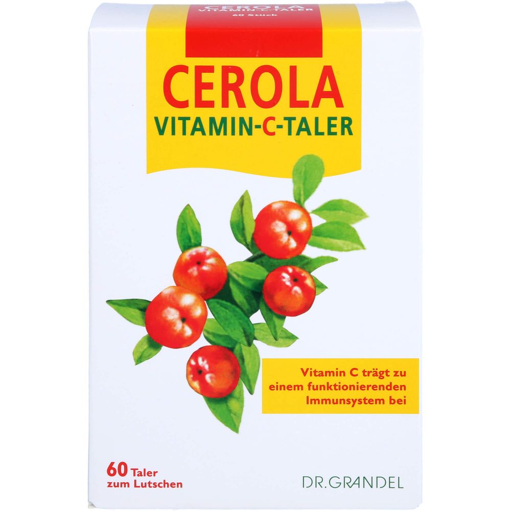 Cerola Vitamin C Taler Grandel 60 St