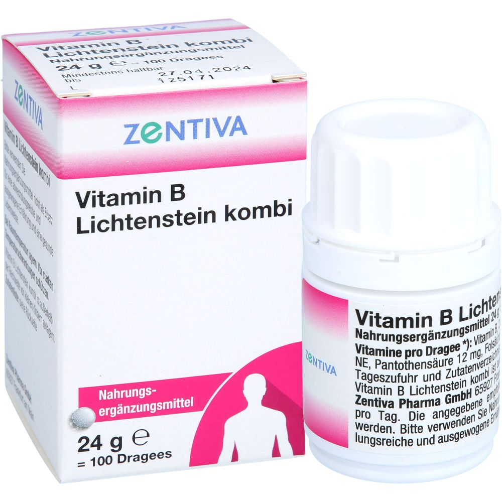 VITAMIN B LICHTENSTEIN Kombi Dragees