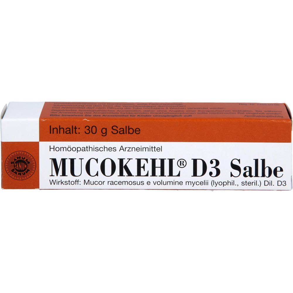 MUCOKEHL D 3 Salbe