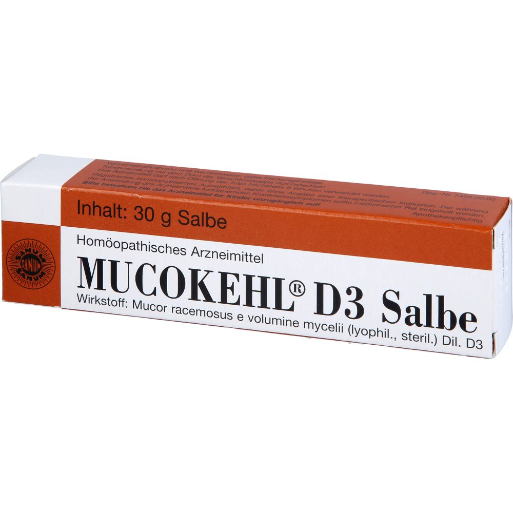 MUCOKEHL D 3 Salbe