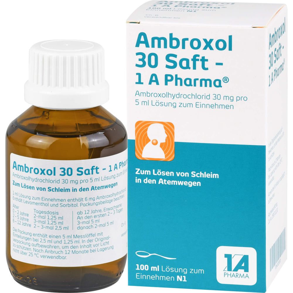 AMBROXOL 30 Saft-1A Pharma