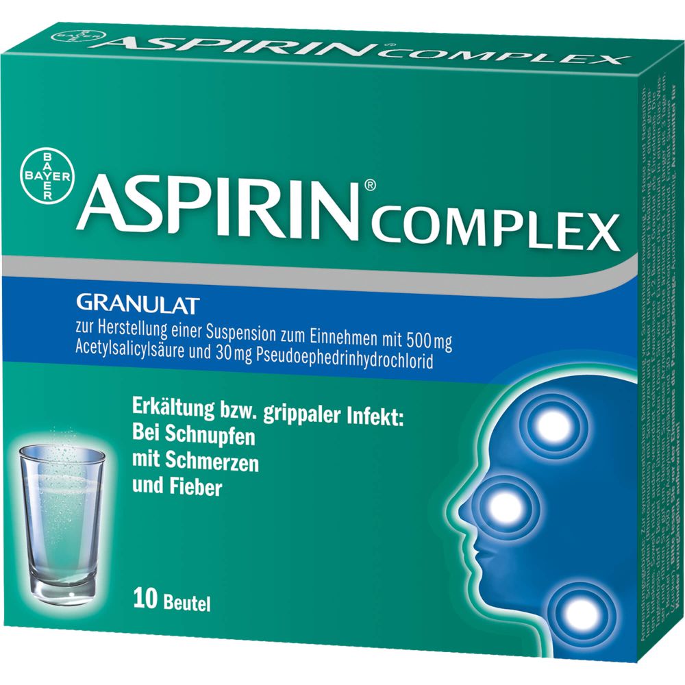 Aspirin Complex Btl.m.Gran.z.Herst.e.Susp.z.Einn. 10 St