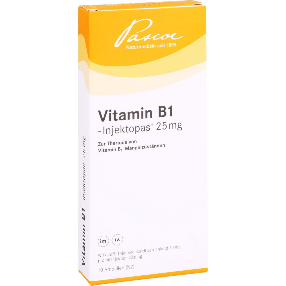 Vitamin B1 Injektopas 25 mg Injektionslösung 10 ml