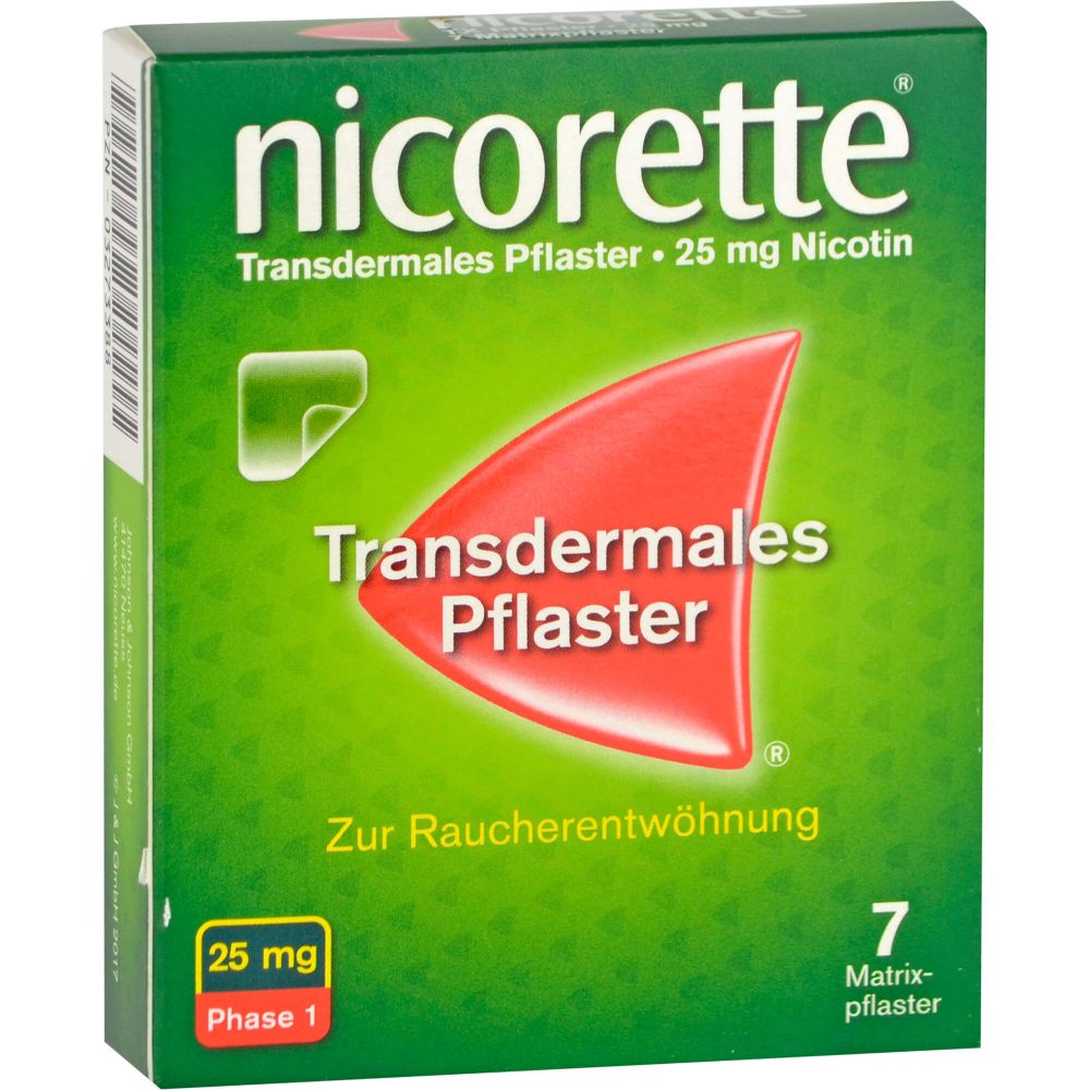 Nicorette Tx Pflaster 25 mg 7 St