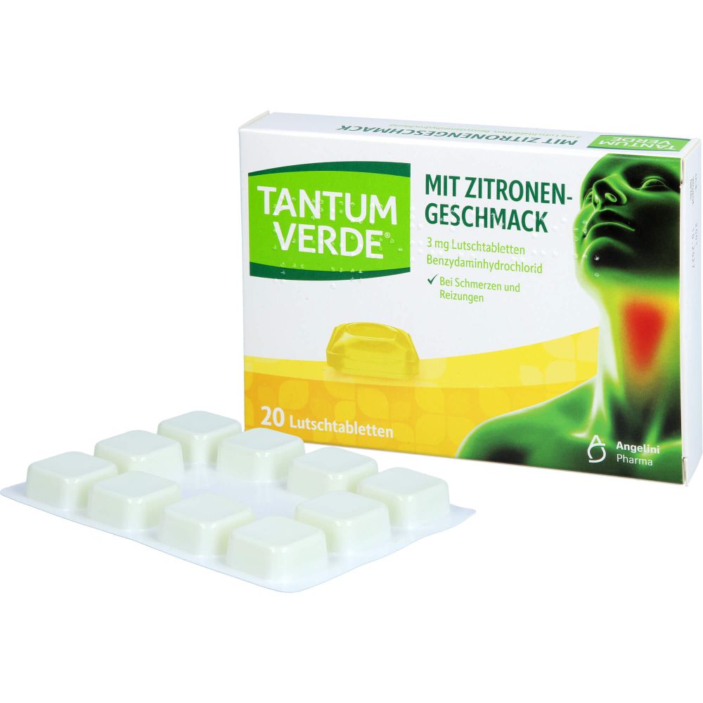 TANTUM VERDE 3 mg Lutschtabl.m.Zitronengeschmack