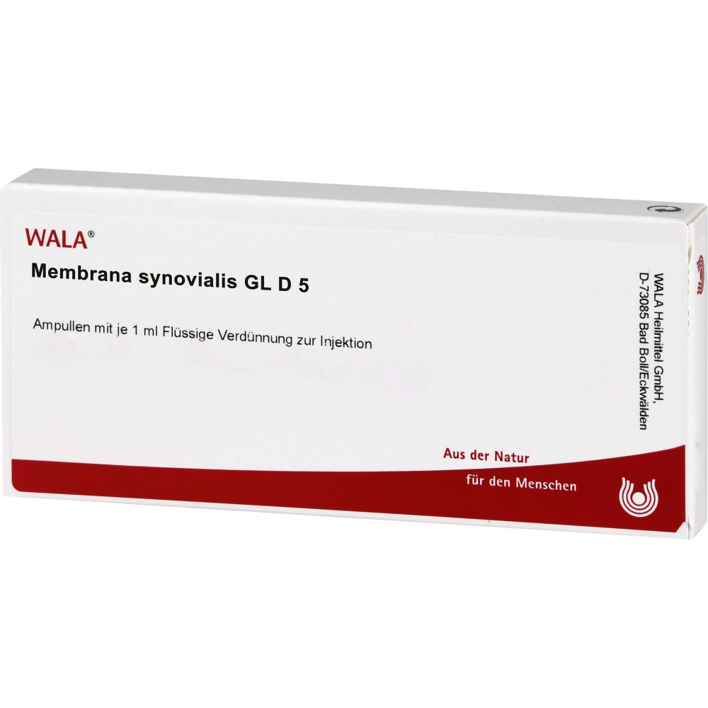 WALA MEMBRANA synovialis GL D 5 Ampullen