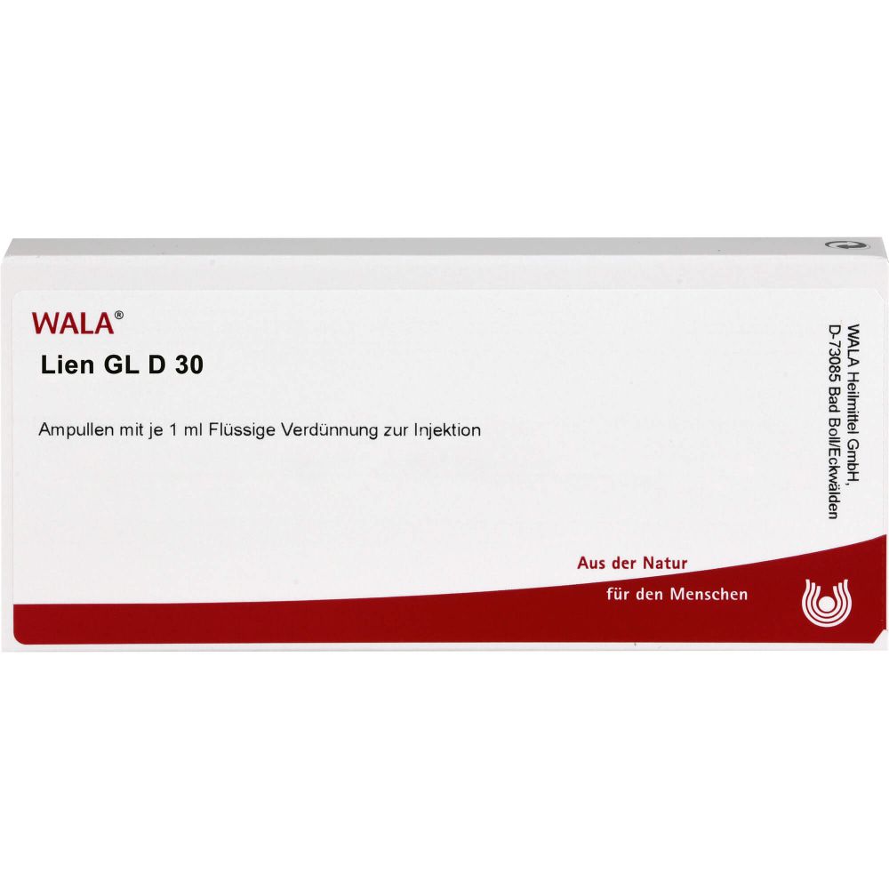 Wala Lien Gl D 30 Ampullen 10 ml 10 ml