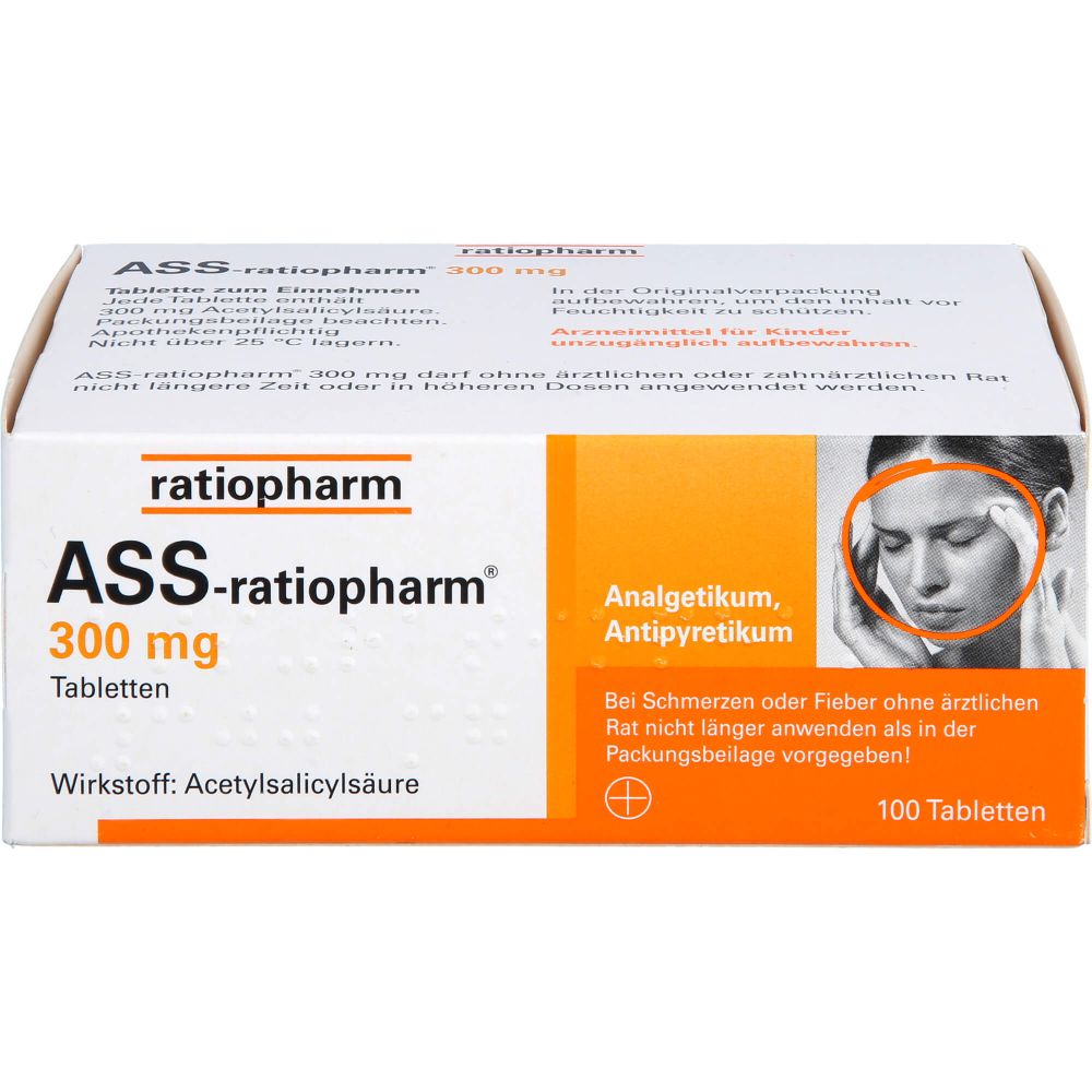 ASS-ratiopharm 300 mg Tabletten