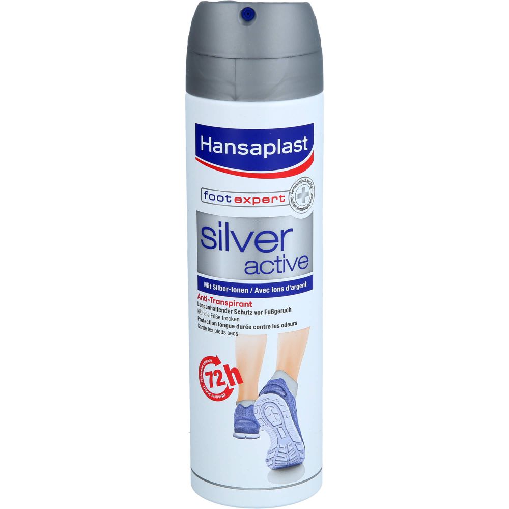 HANSAPLAST Fußspray Silver Active