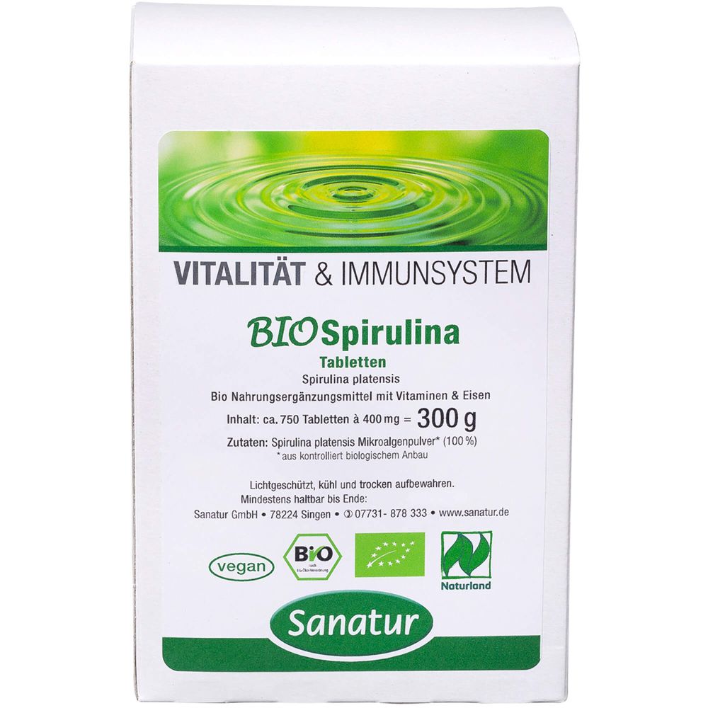 BIOSPIRULINA Mikroalgen 400 mg Tabletten Nachf.