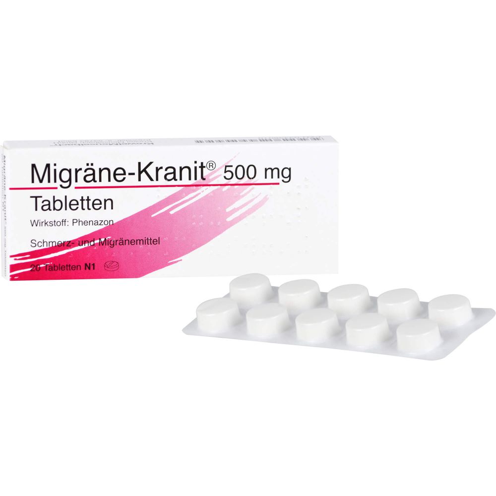 MIGRÄNE KRANIT 500 mg Tabletten