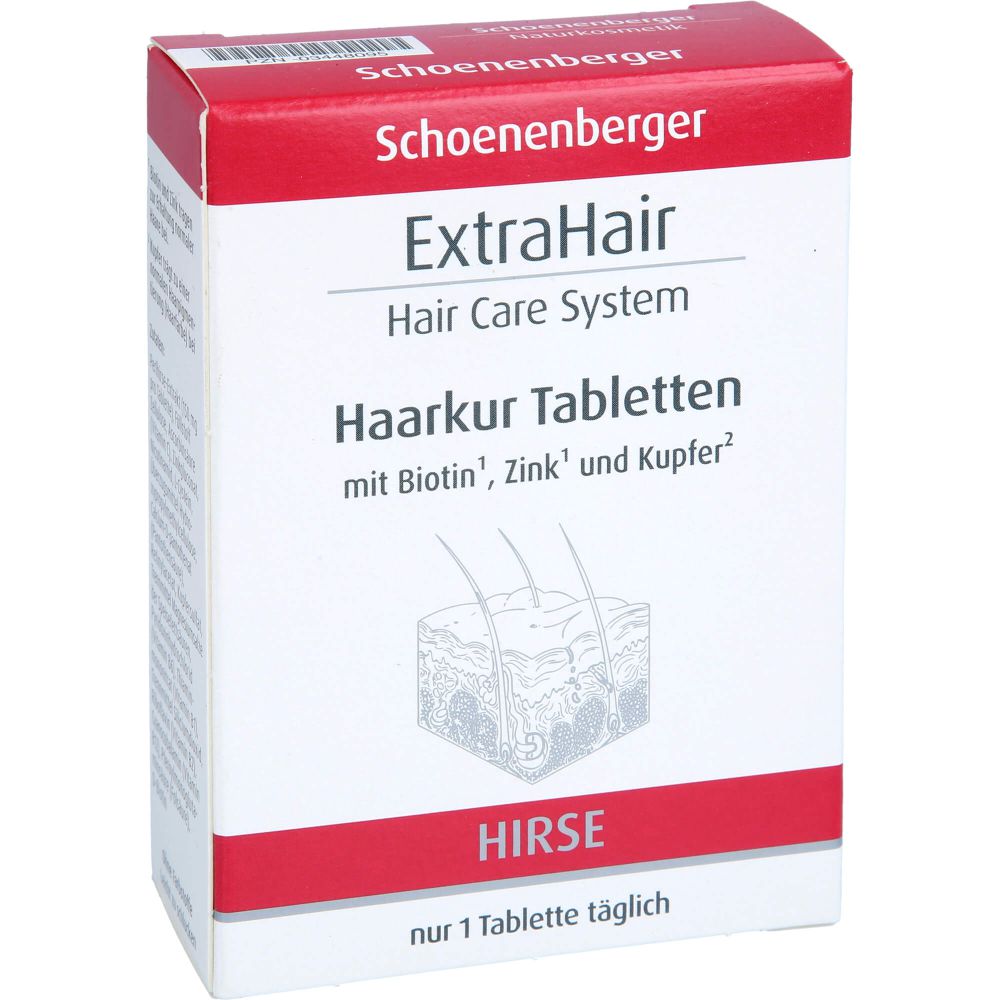 EXTRAHAIR Hair Care Sys.Haarkurtabletten Schoe.