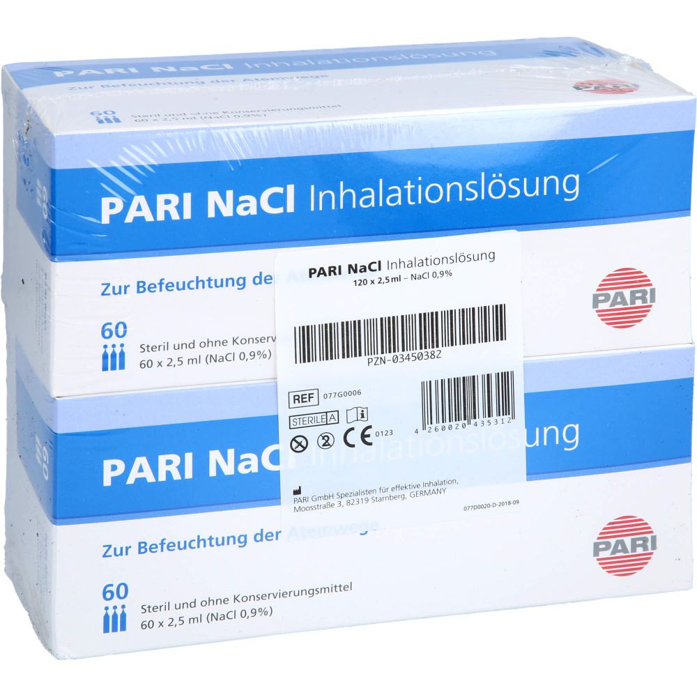 PARI NaCl Inhalationslösung Ampullen