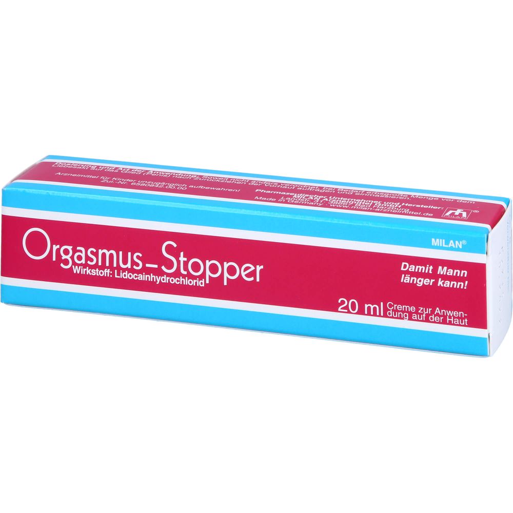 ORGASMUS-Stopper Creme