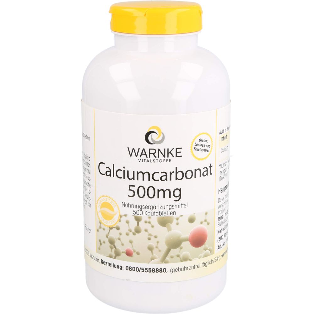 CALCIUMCARBONAT 500 Kautabletten