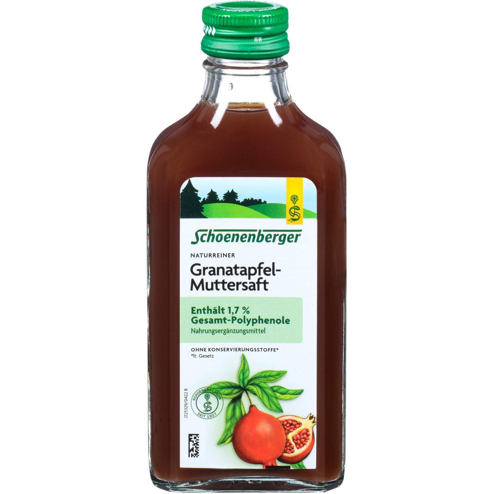 GRANATAPFEL MUTTERSAFT Schoenenberger Heilpfl.S.