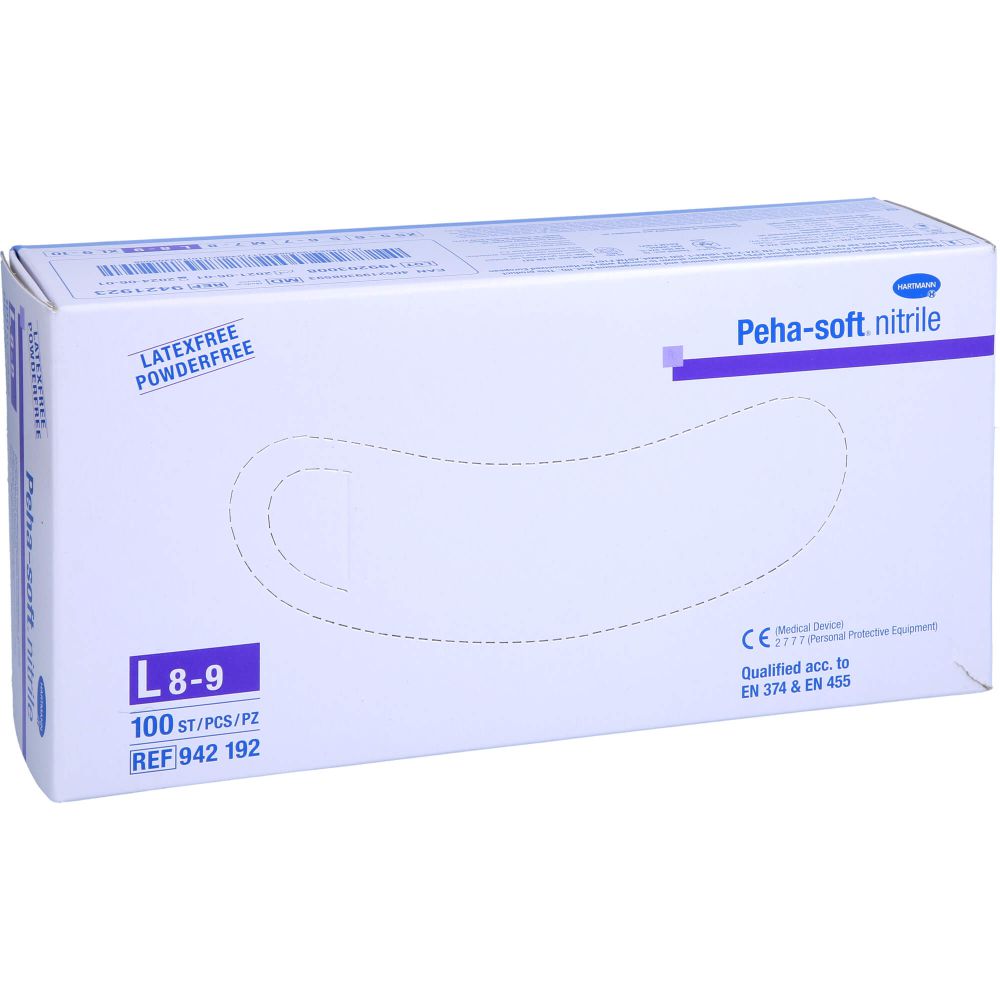 PEHA-SOFT nitrile Unt.Handsch.unste.puderfrei L