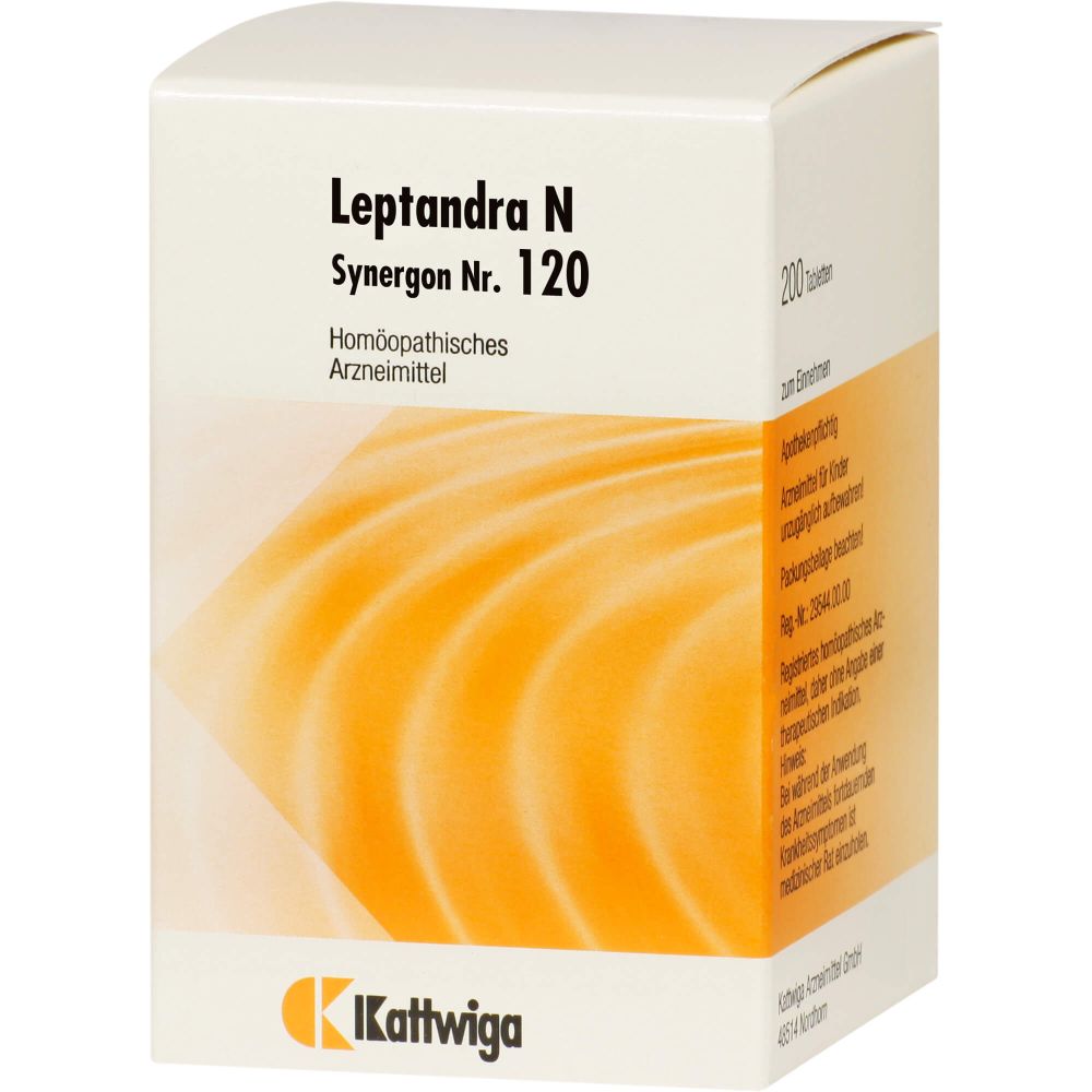 Synergon Komplex 120 Leptandra N Tabletten 200 St 200 St