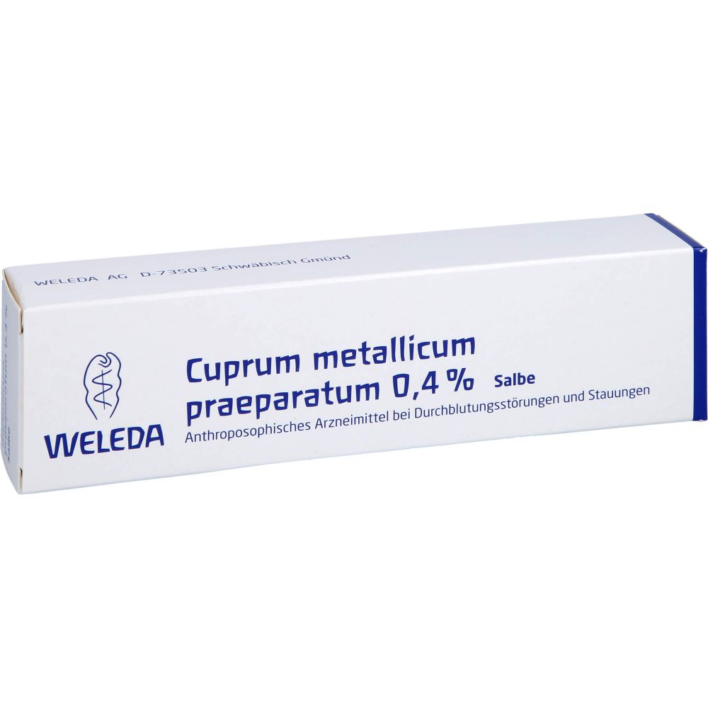 CUPRUM METALLICUM praep.0,4% Salbe
