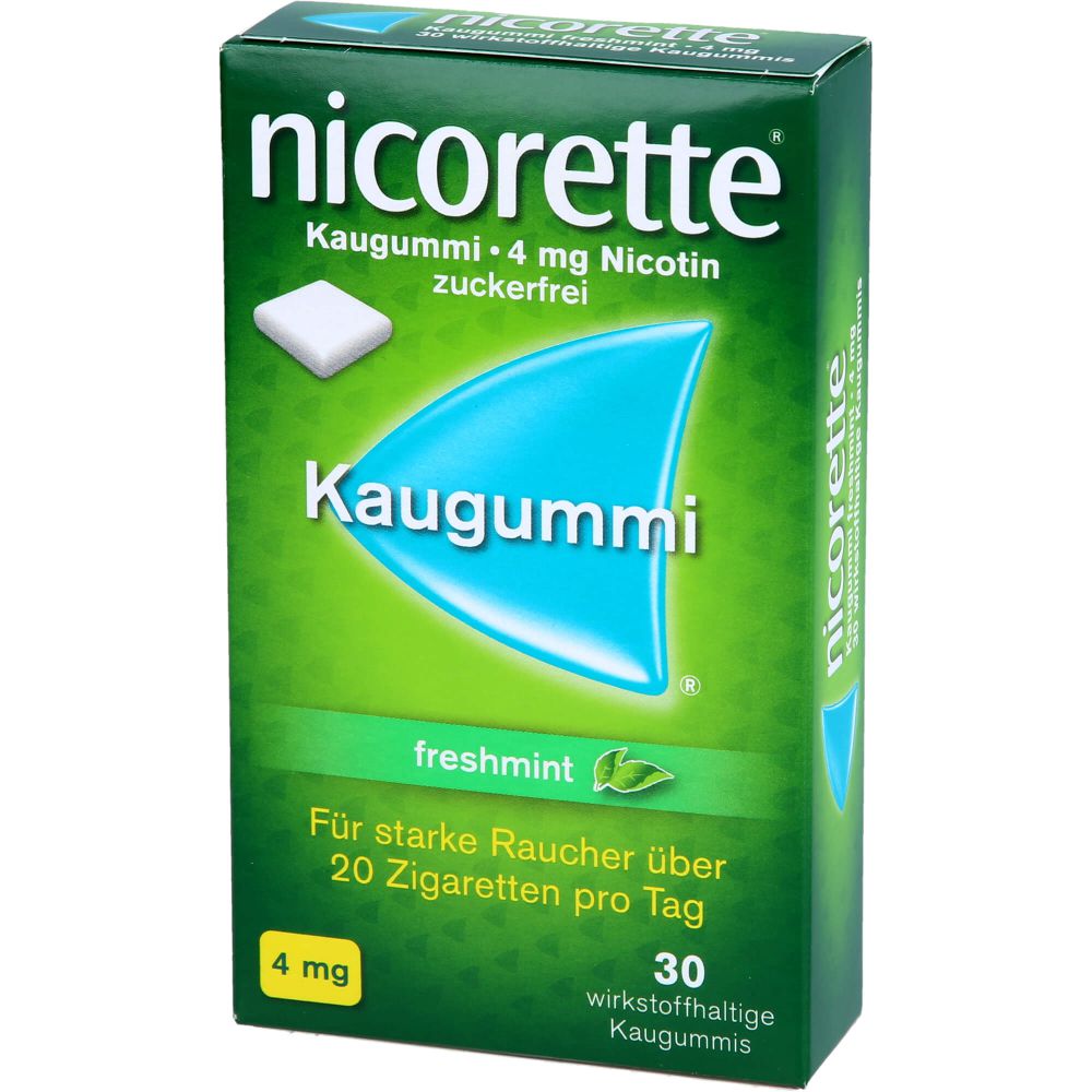 Nicorette Kaugummi 4 mg freshmint 30 St