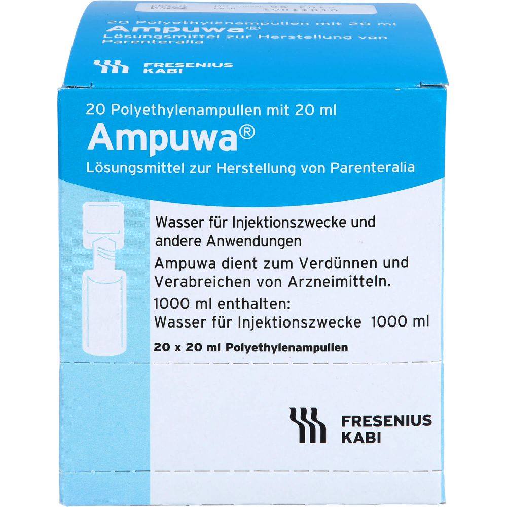 AMPUWA Plastikampullen Injektions-/Infusionslsg.