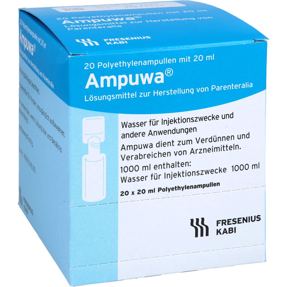 AMPUWA Plastikampullen Injektions-/Infusionslsg.