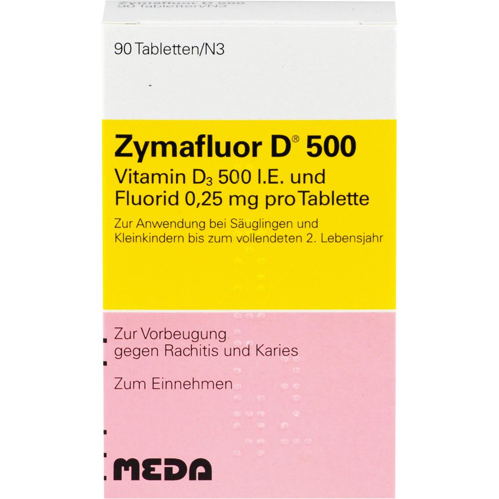 ZYMAFLUOR D 500 Tabletten