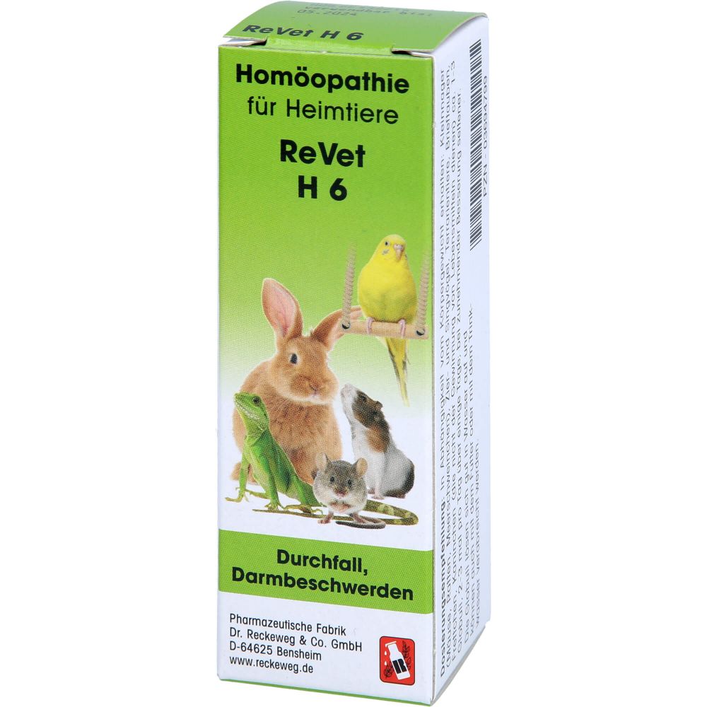 REVET H 6 Globuli f.Heimtiere