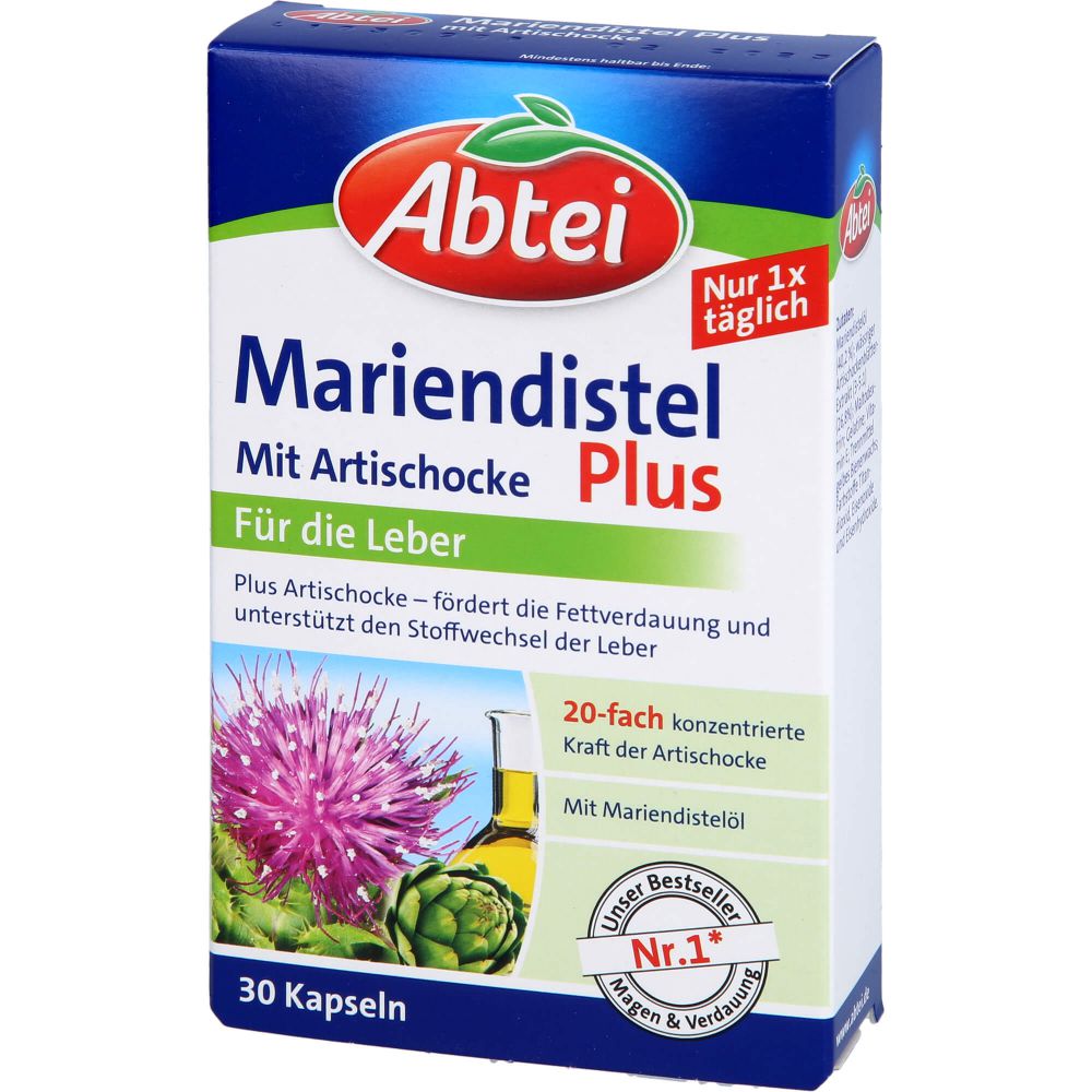 ABTEI Mariendistelöl Kapseln