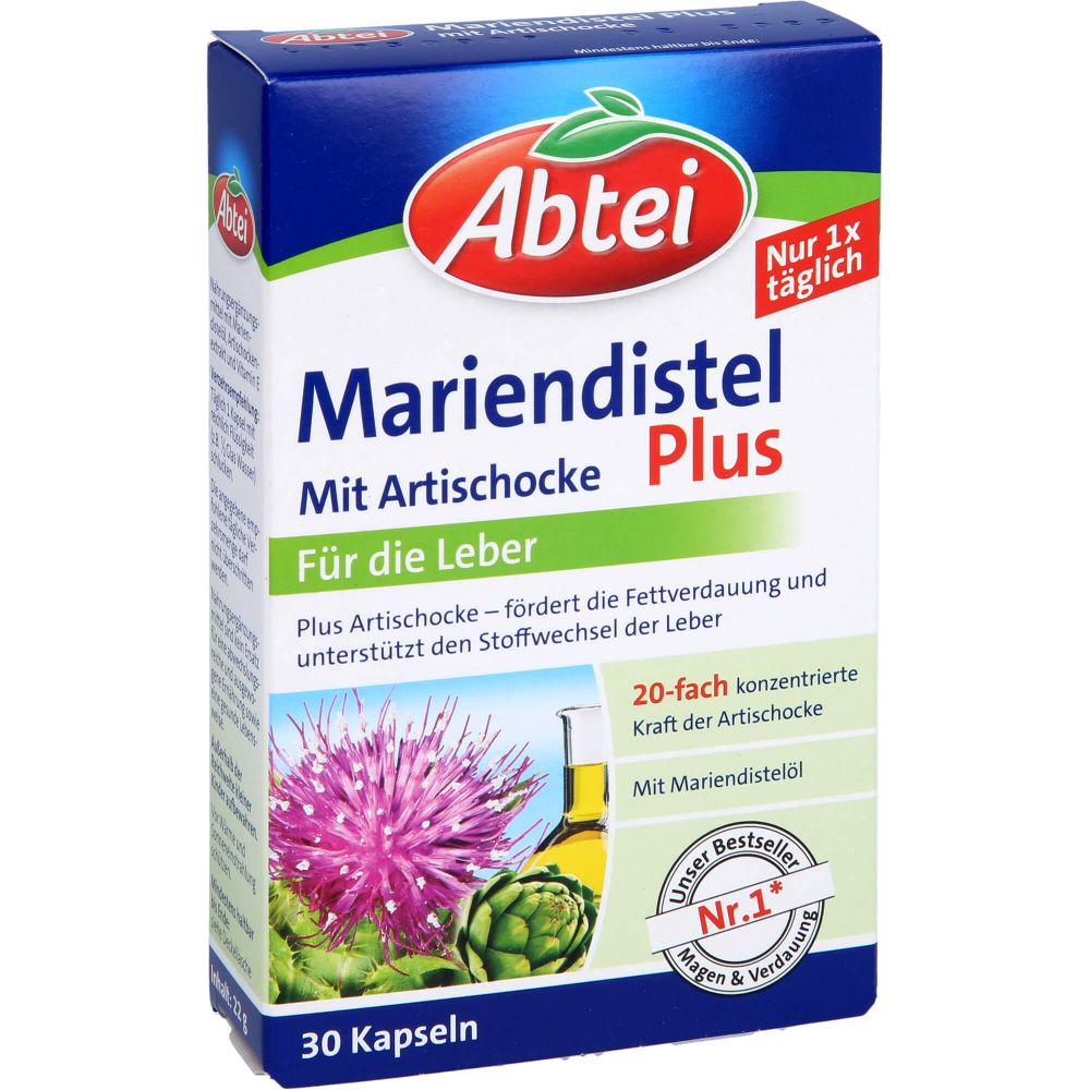 ABTEI Mariendistelöl Kapseln