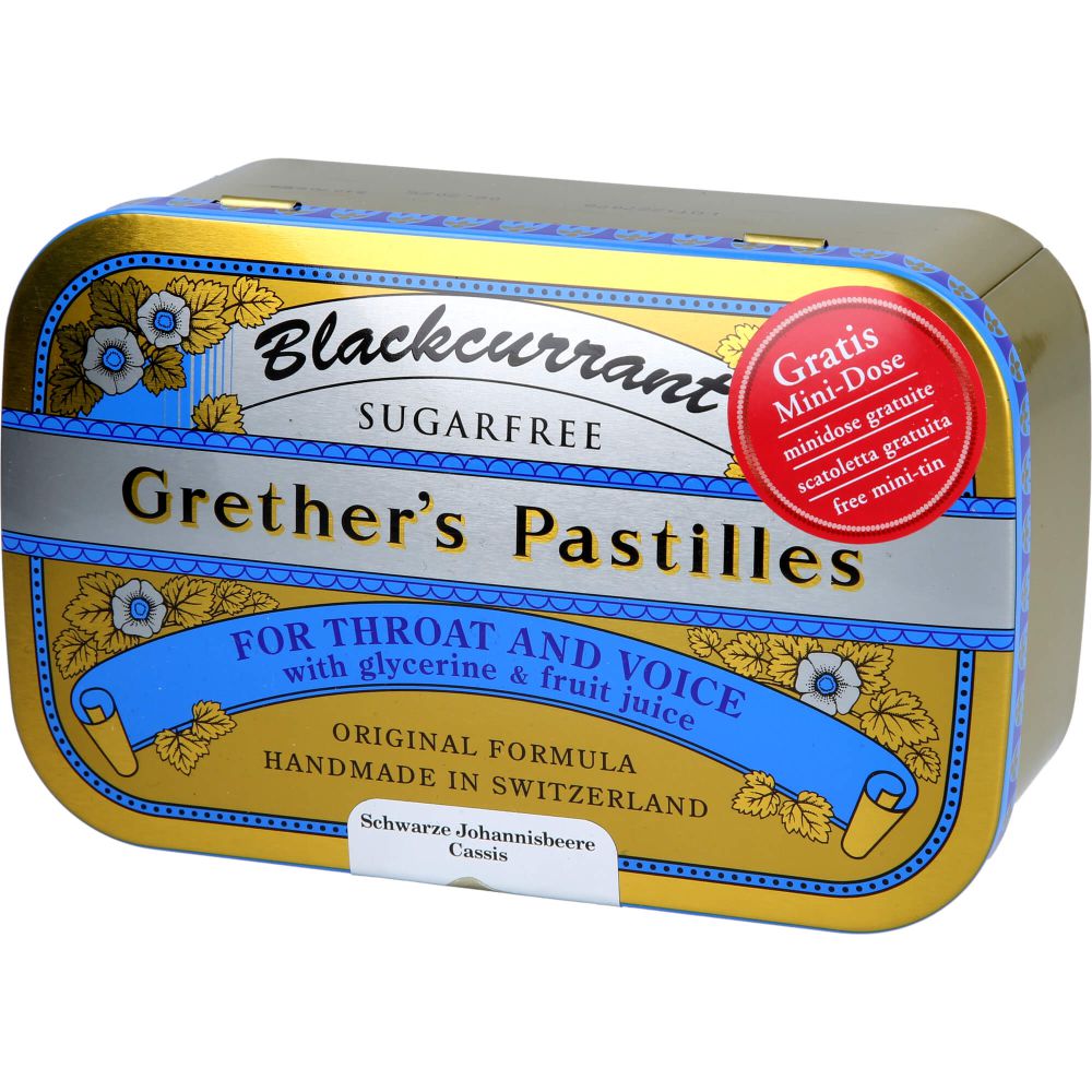 GRETHERS Blackcurrant Silber zf.Past.Dose