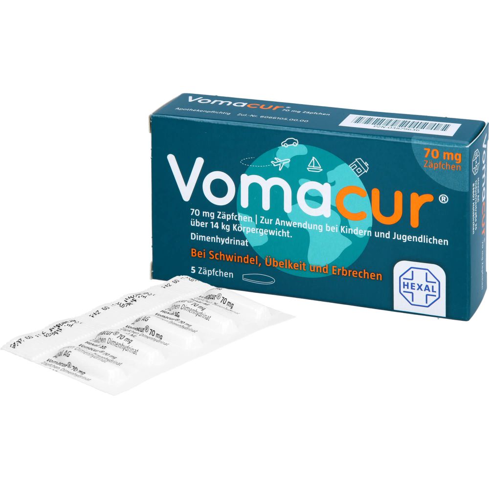 VOMACUR 70 Suppositorien