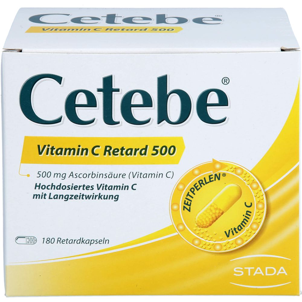 CETEBE Vitamina C 500 mg tablete cu eliberare prelungita