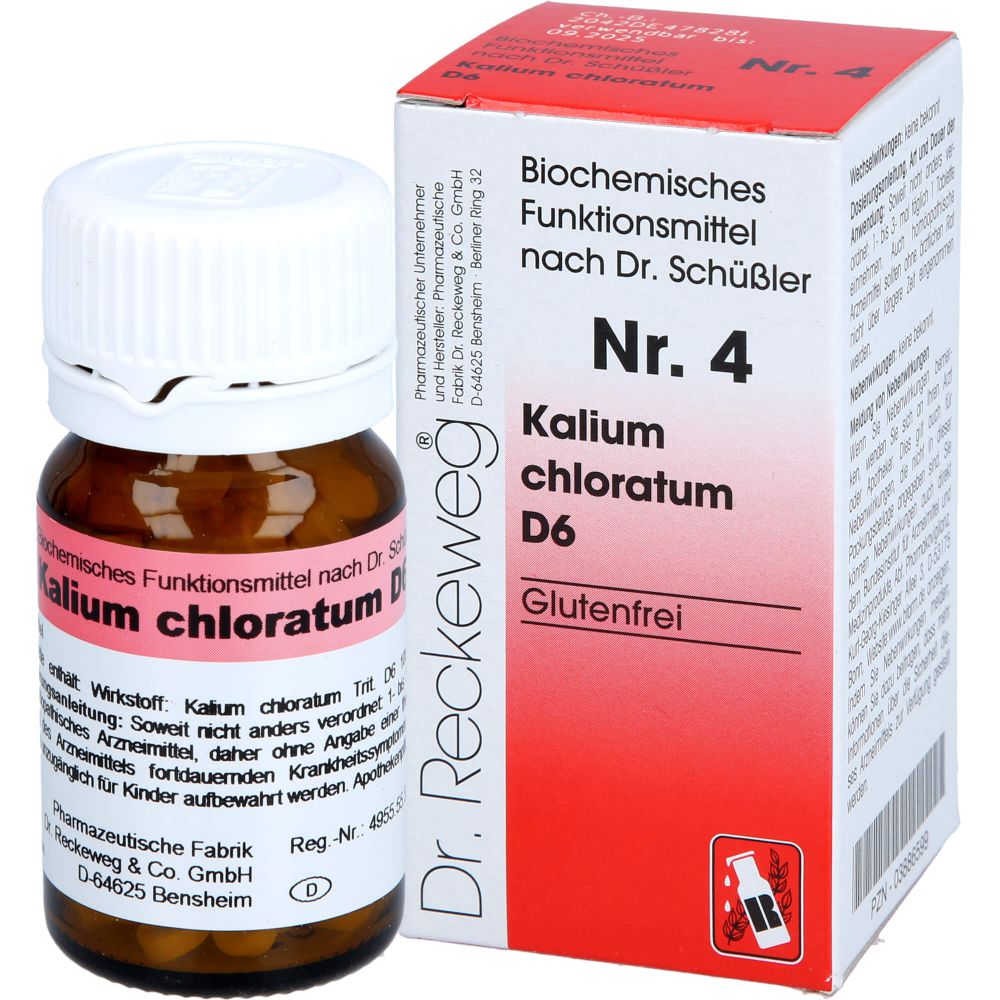 Biochemie 4 Kalium chloratum D 6 Tabletten 200 St