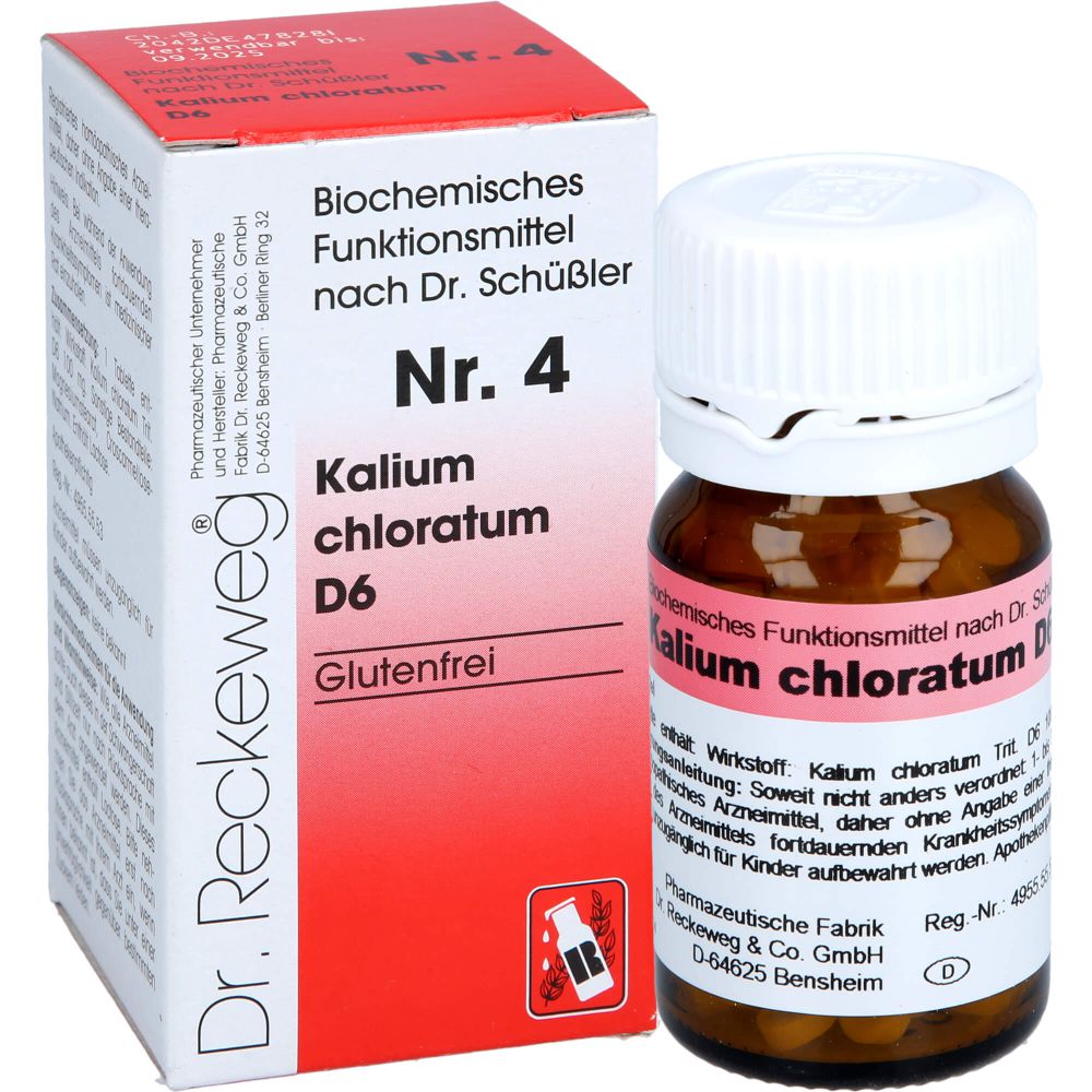 Biochemie 4 Kalium chloratum D 6 Tabletten 200 St