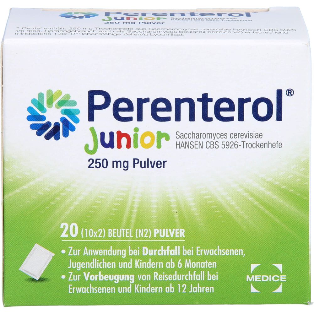 PERENTEROL Junior 250 mg Pulver Btl.