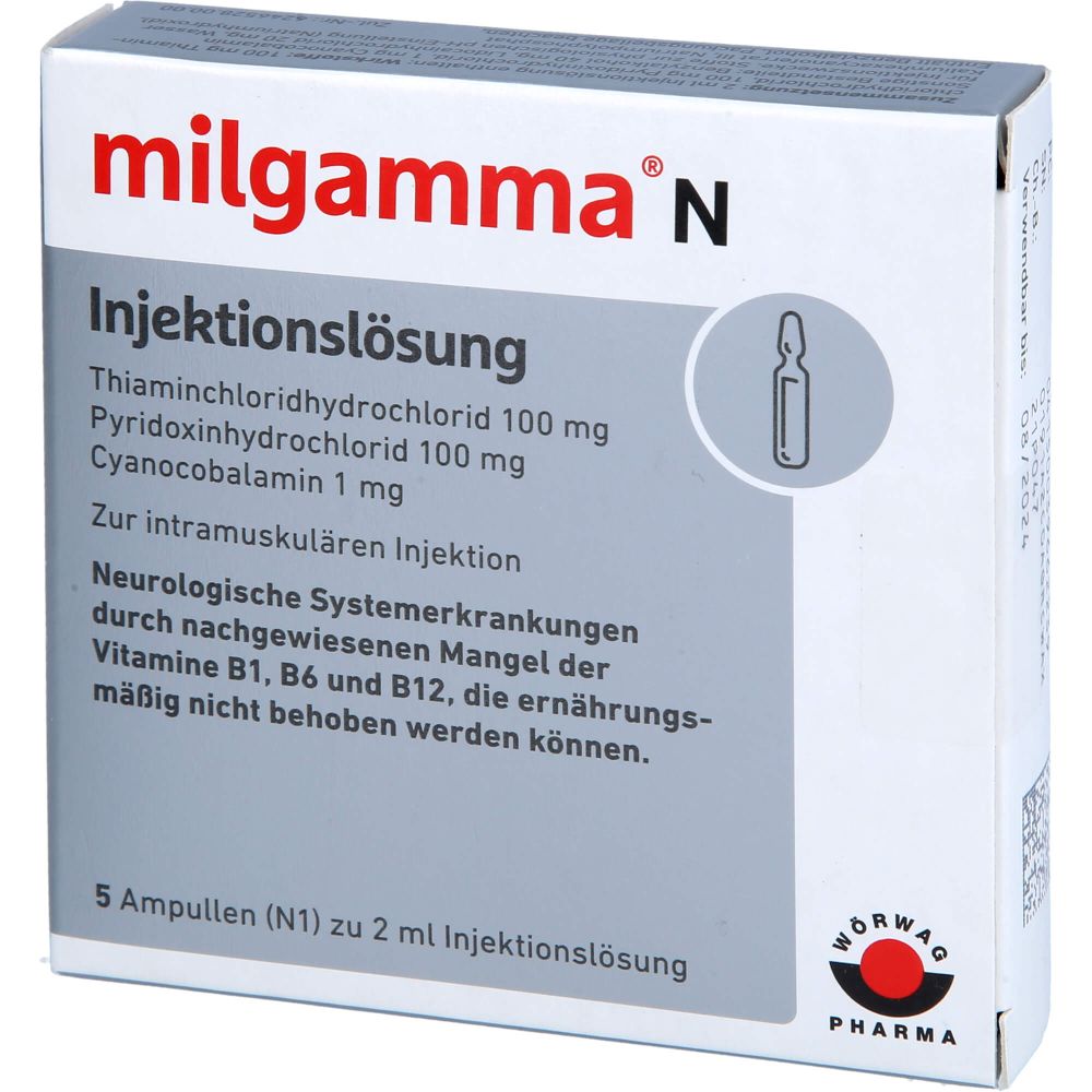 MILGAMMA N solutie injectabila fiole