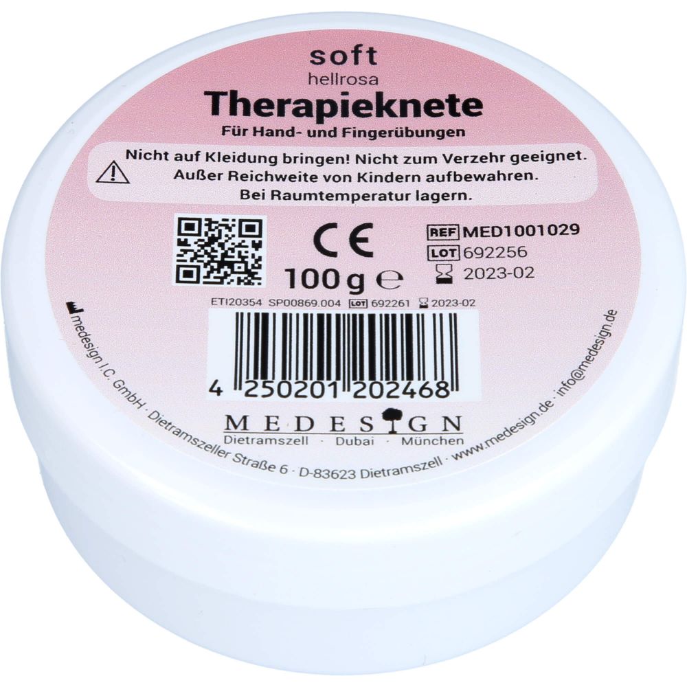 THERAPIEKNETE soft hellrosa