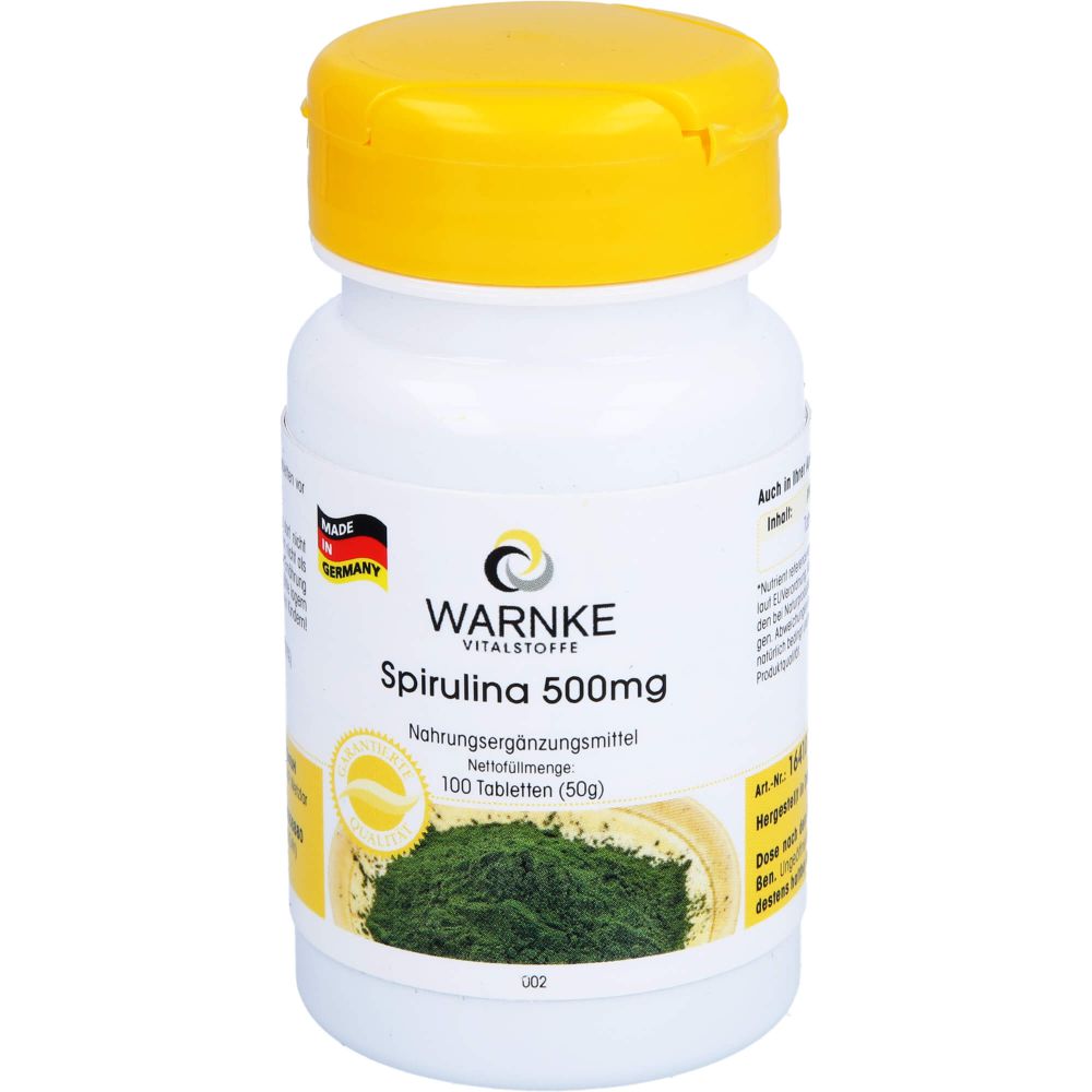 SPIRULINA 500 Tabletten