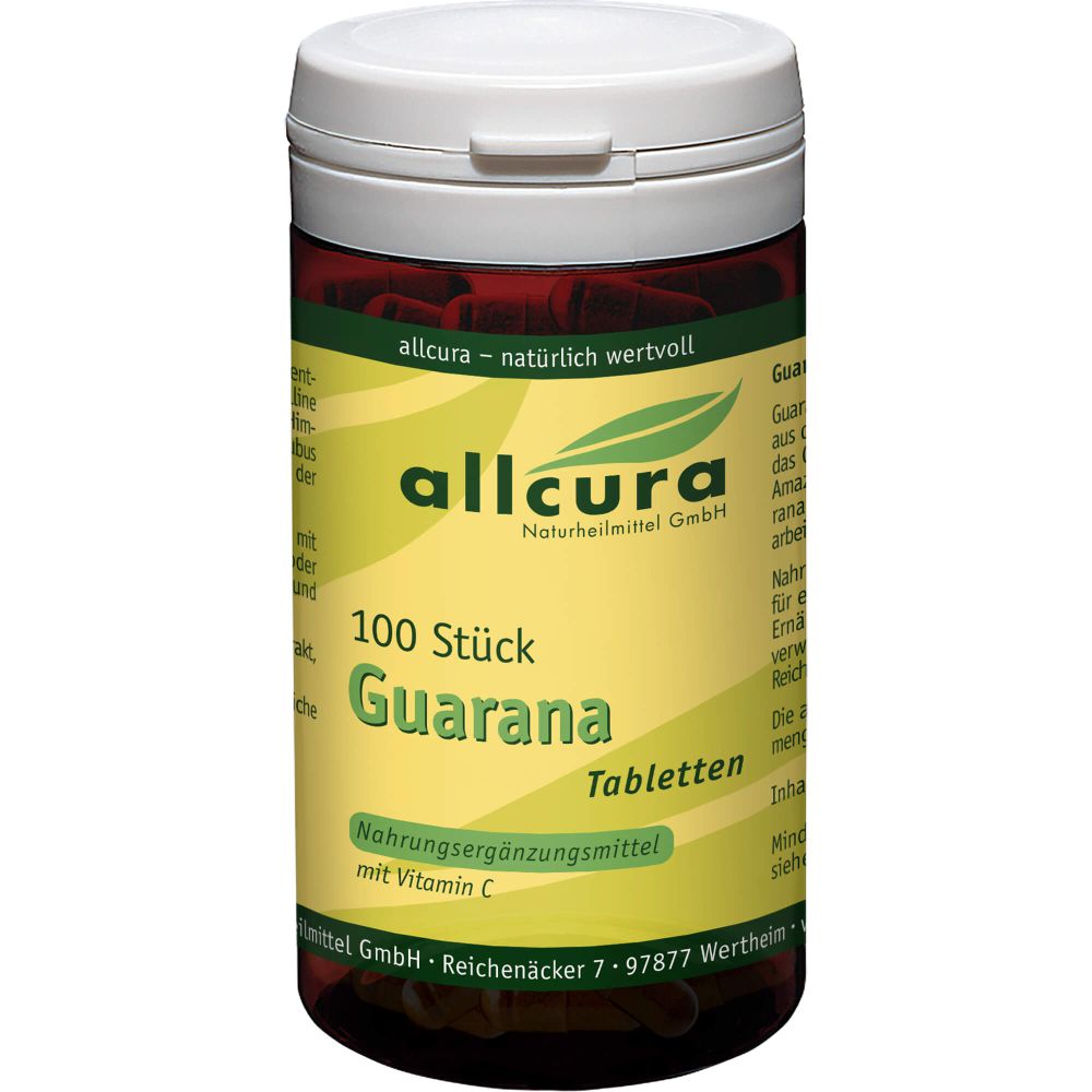 GUARANA TABLETTEN 200 mg Extraktpulver