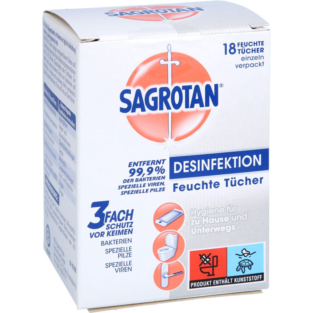 SAGROTAN Desinfektionstücher