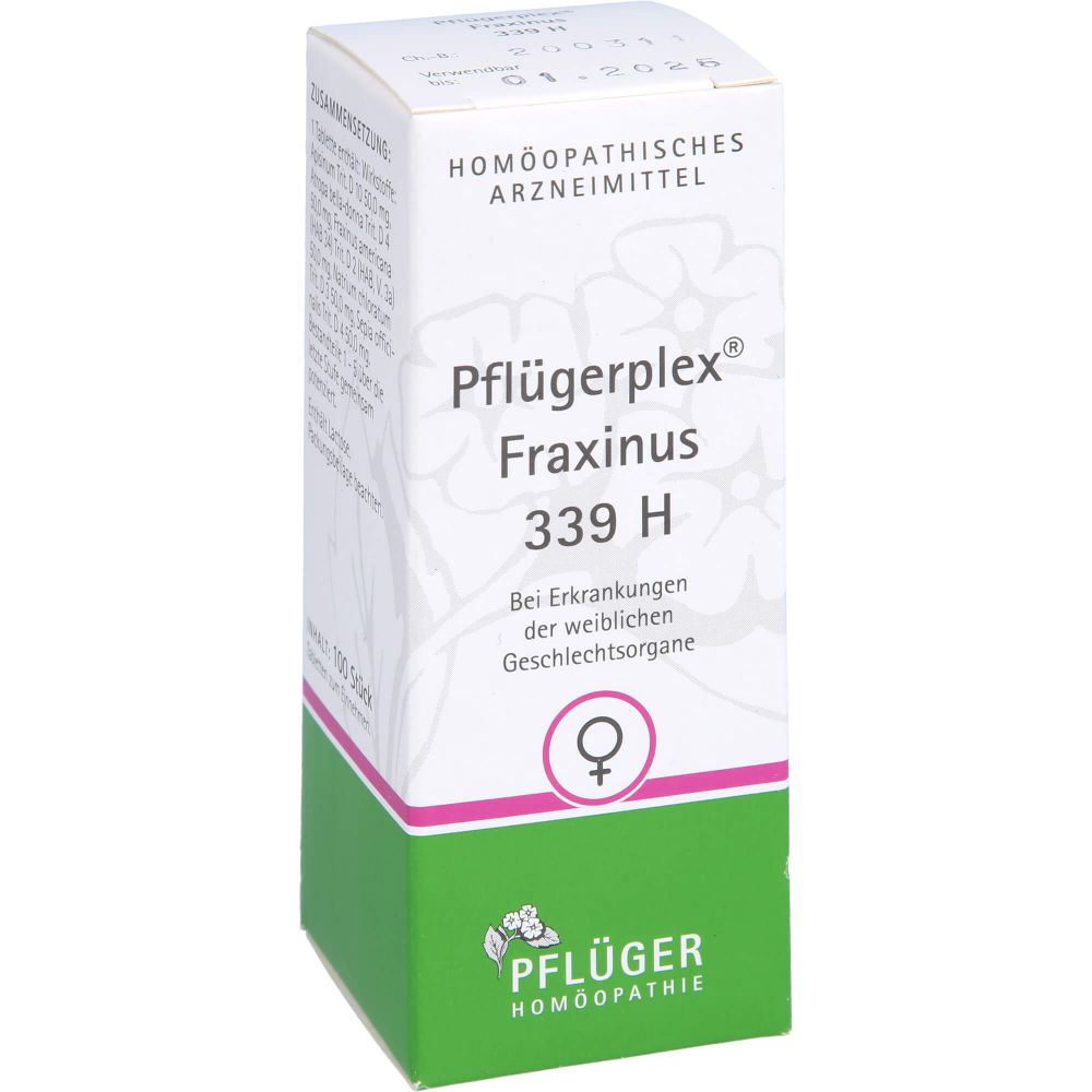 PFLÜGERPLEX Fraxinus 339 H Tabletten