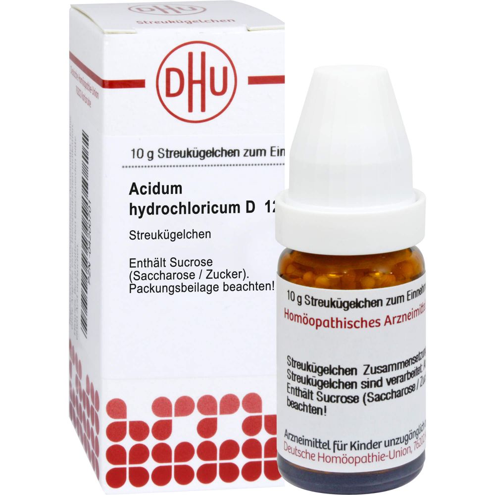 Acidum Hydrochloricum D 12 Globuli 10 g