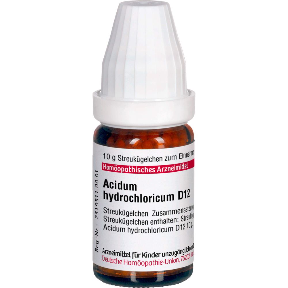 Acidum Hydrochloricum D 12 Globuli 10 g