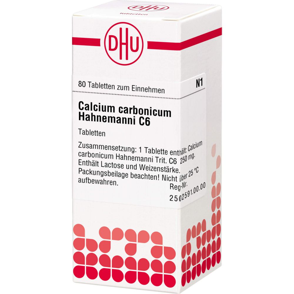 Calcium Carbonicum Hahnemanni C 6 Tabletten 80 St