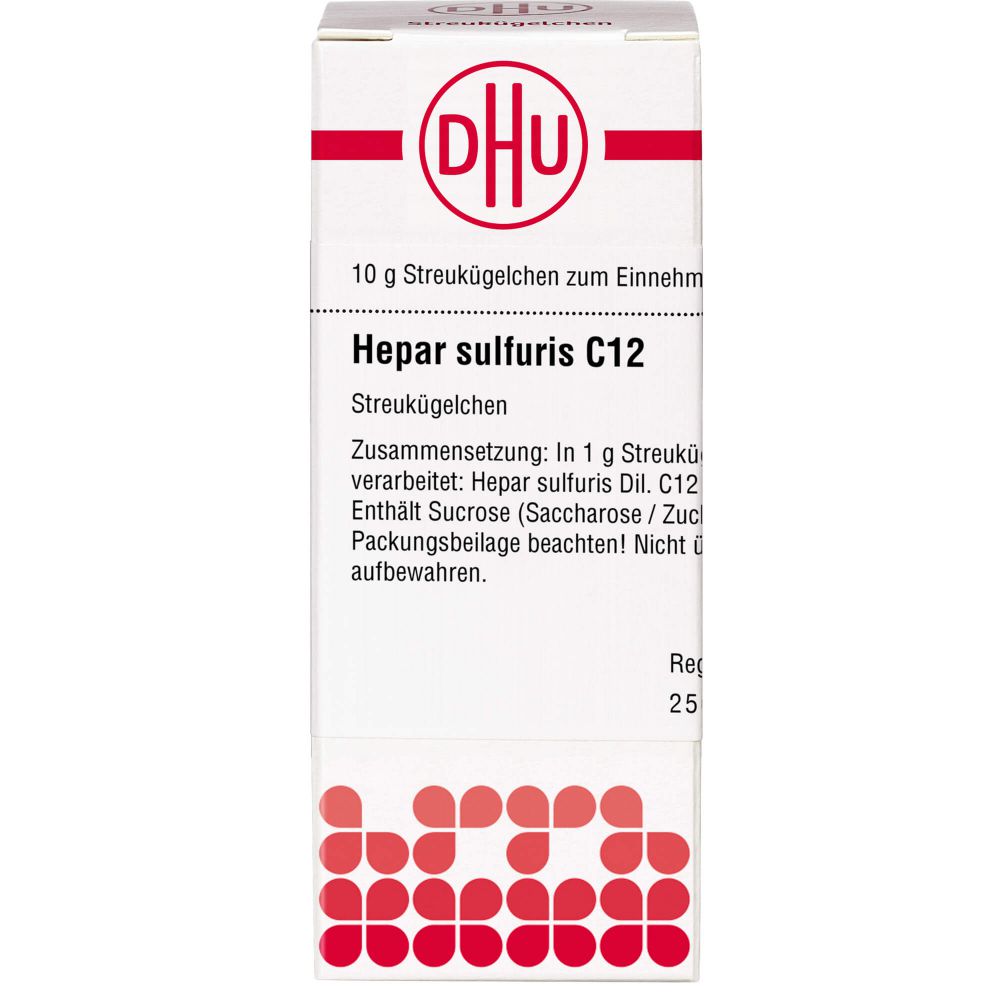 Hepar Sulfuris C 12 Globuli 10 g