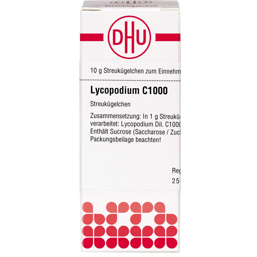 Lycopodium C 1000 Globuli 10 g