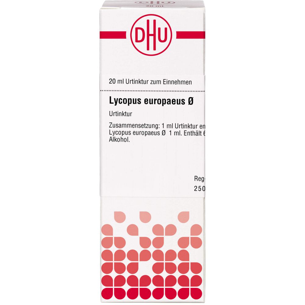 Lycopus Europaeus Urtinktur 20 ml 20 ml